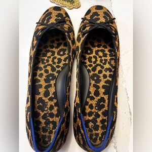 Rothy’s Animal Print Ballet Flat Shoes